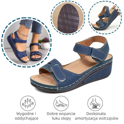 🔥 Ograniczona czasowo zniżka 50%! Letnie sandały ortopedyczne – ergonomiczne, wygodne i oddychające, które łagodzą ból. ✅