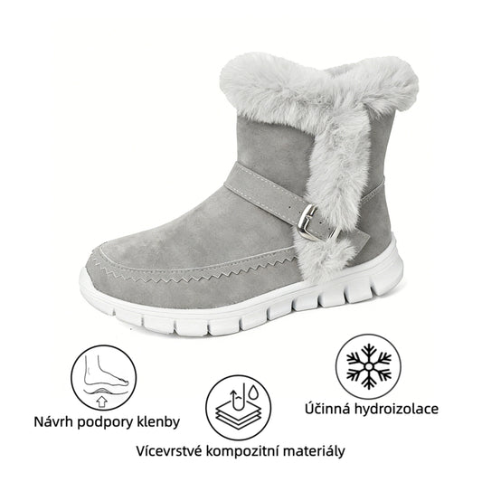 flemat® - Ergonomicznie ukształtowane zimowe buty ortopedyczne łagodzące ból stóp, kolan i pleców - Damskie