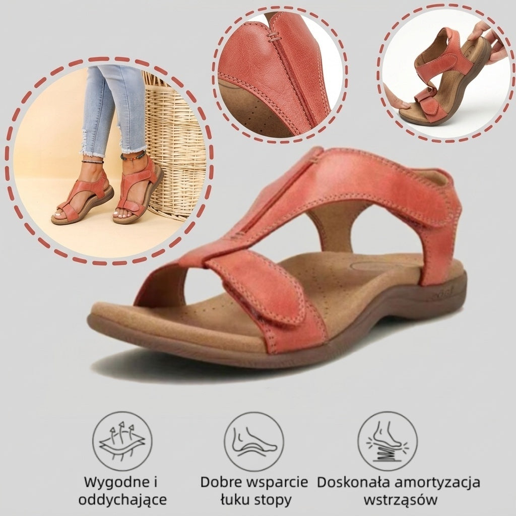 🔥 Ograniczona czasowo zniżka 50%! Letnie sandały ortopedyczne – ergonomiczne, wygodne i oddychające, które łagodzą ból. ✅