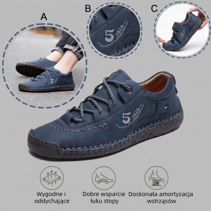 🔥 50% zniżki tylko dziś! Nie przegap! ⏰ Ergonomicznie zaprojektowane buty ortopedyczne – zapewniają naturalne wsparcie łuku stopy 👞 Skutecznie łagodzą ból stóp