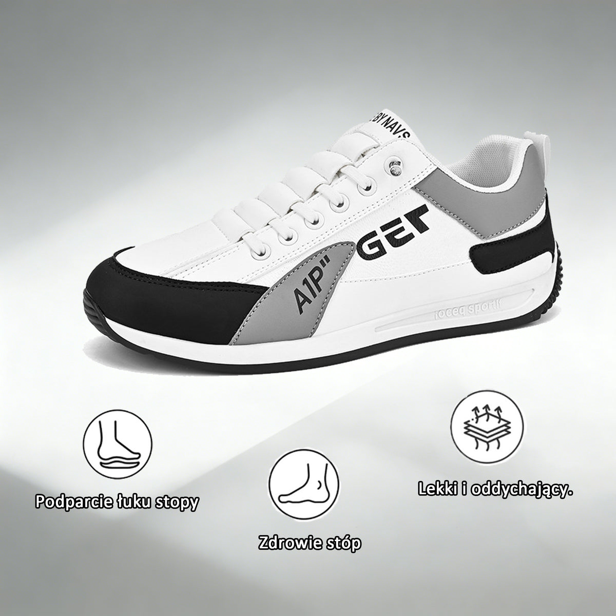 🔥 50% zniżki | Oddychające buty ortopedyczne flemat® | Zapewniają wsparcie łuku stopy, łagodzą ból i ułatwiają chodzenie