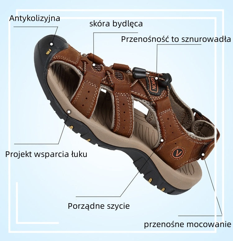 (🔥Specjalna oferta letnia, 60% zniżki przez ograniczony czas) ⏰Moda na pierwszym miejscu - miękkie i wygodne sandały (wsparcie łuku stopy ułatwia chodzenie)