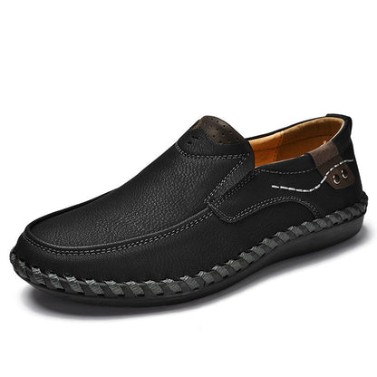 🔥Męskie buty ortopedyczne wykonane z australijskiej skóry cielęcej👞Szyte ręcznie✅Wygodne chodzenie, łagodzenie bólu✅Wodoodporne i antypoślizgowe✅