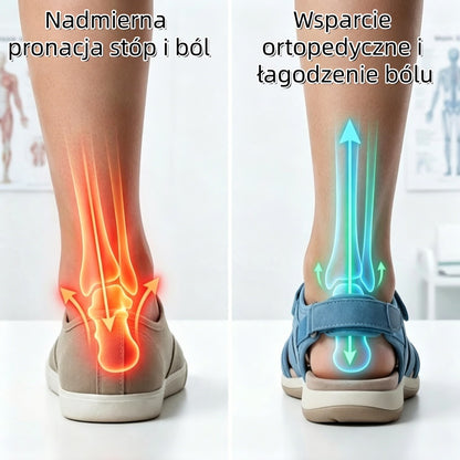 🔥 Ograniczona czasowo zniżka 50%! Letnie sandały ortopedyczne – ergonomiczne, wygodne i oddychające, które łagodzą ból. ✅