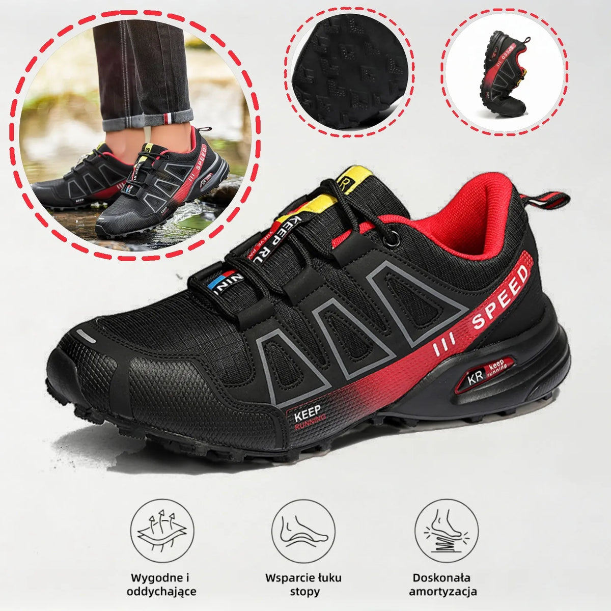 🔥 50% zniżki | buty ortopedyczne flemat® | Zapewniają wsparcie łuku stopy, łagodzą ból i ułatwiają chodzenie | Odpowiednie zarówno dla mężczyzn, jak i kobiet.