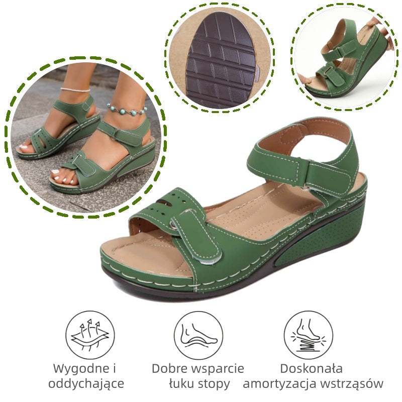 🔥 Ograniczona czasowo zniżka 50%! Letnie sandały ortopedyczne – ergonomiczne, wygodne i oddychające, które łagodzą ból. ✅