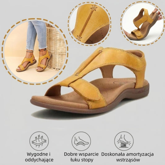 🔥 Ograniczona czasowo zniżka 50%! Letnie sandały ortopedyczne – ergonomiczne, wygodne i oddychające, które łagodzą ból. ✅