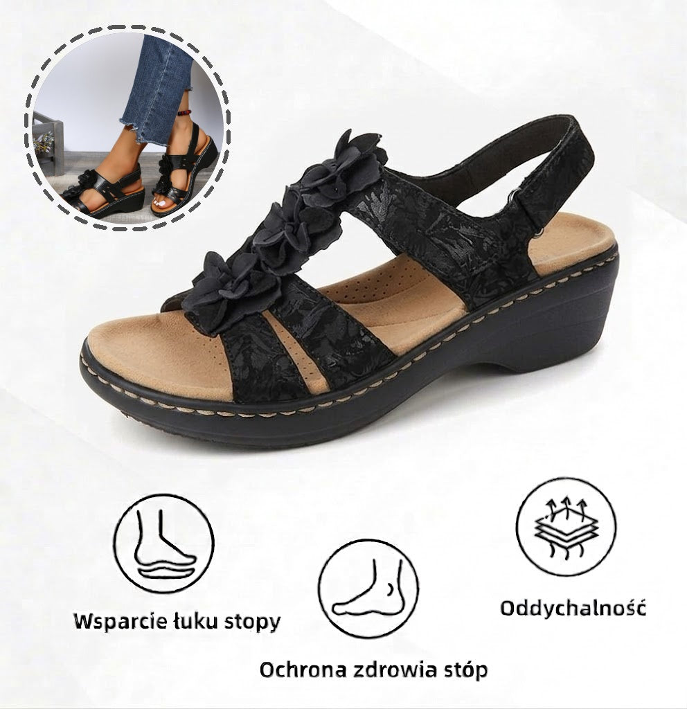 ⏰Ograniczona czasowo promocja z obniżką o połowę🔥Letnie sandały ortopedyczne ✅Wsparcie łuku stopy ✅Wygodne i bezbolesne chodzenie ✅Ergonomiczna konstrukcja