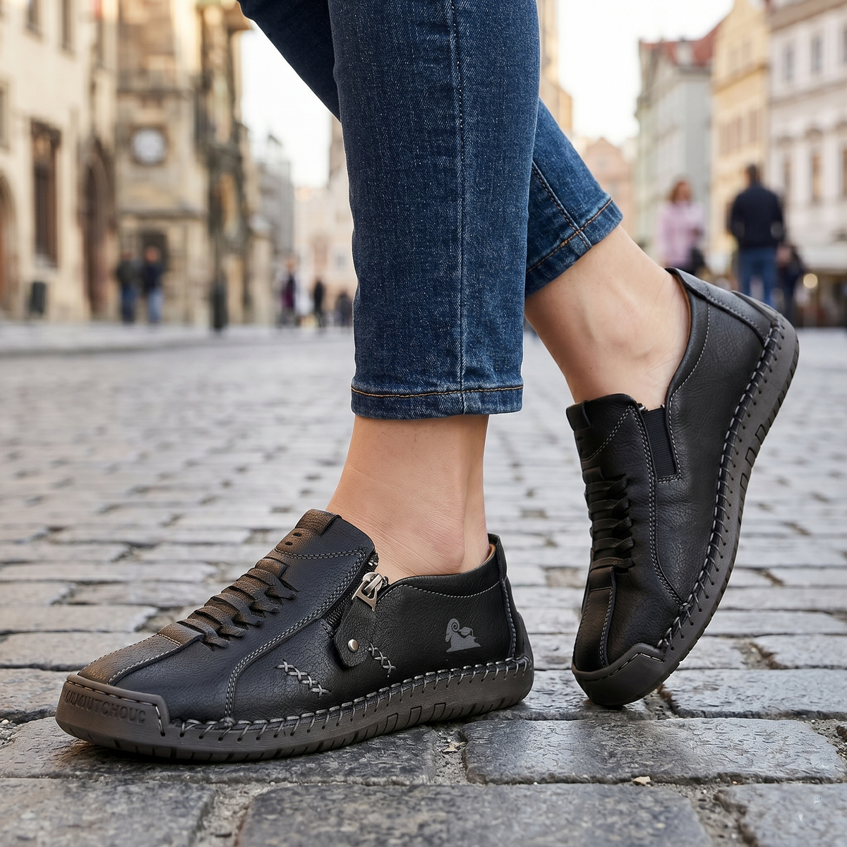 🔥 Buty ortopedyczne flemat® | Najwygodniejsze i najpopularniejsze w Polsce skórzane buty w 2026 roku, łagodzące ból i ułatwiające chodzenie | Odpowiednie zarówno dla kobiet, jak i mężczyzn.