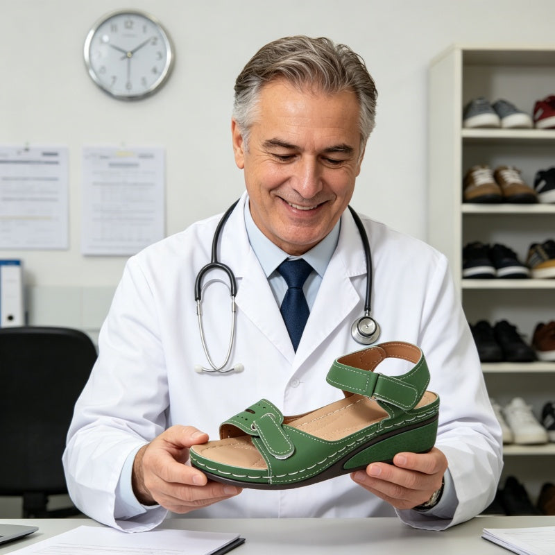 🔥 Ograniczona czasowo zniżka 50%! Letnie sandały ortopedyczne – ergonomiczne, wygodne i oddychające, które łagodzą ból. ✅