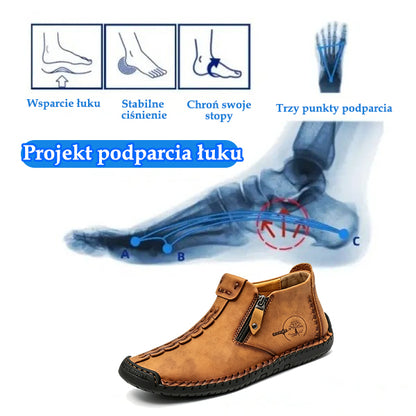 🔥 Buty ortopedyczne flemat® | Najwygodniejsze i najpopularniejsze w Polsce letnie buty skórzane w 2026 roku, łagodzące ból i ułatwiające chodzenie.
