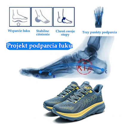 Buty ergonomiczne Flemat® | 👟 Idealne do codziennej aktywności | Konstrukcja z podparciem łuku stopy skutecznie redukuje zmęczenie.