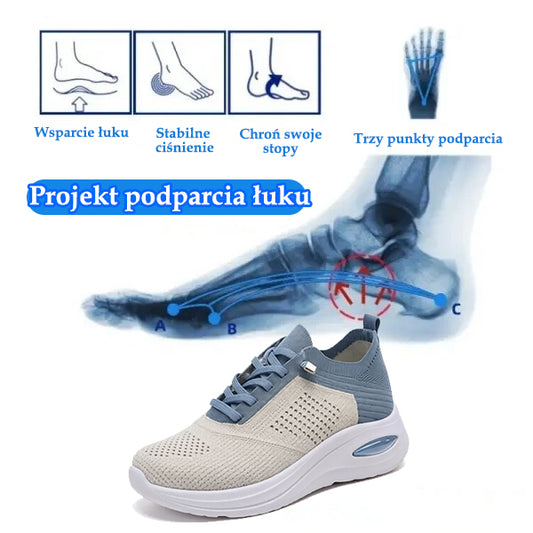 Buty ortopedyczne flemat® | Obuwie wiosenne łagodzące ból pleców, stawów i stóp; oddychające i wygodne