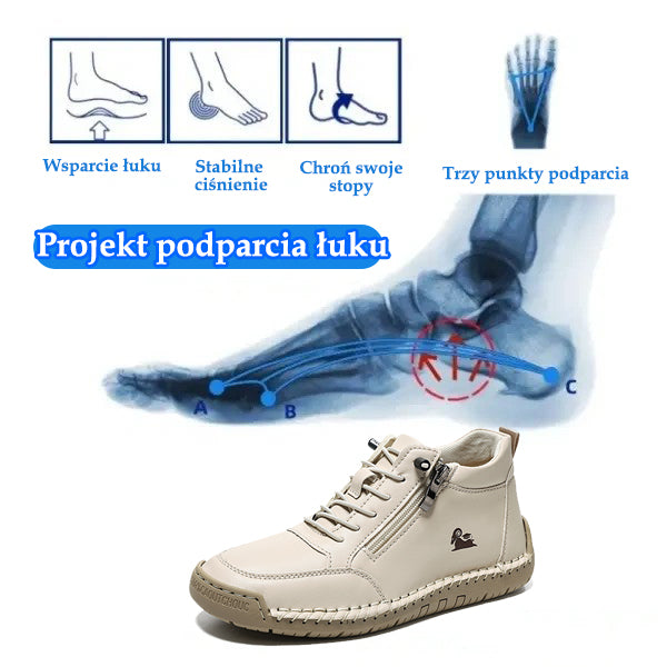 🔥 Buty ortopedyczne flemat® | Najwygodniejsze w Polsce buty w dużych rozmiarach w 2026 roku, które łagodzą ból i ułatwiają chodzenie | Odpowiednie zarówno dla kobiet, jak i mężczyzn.