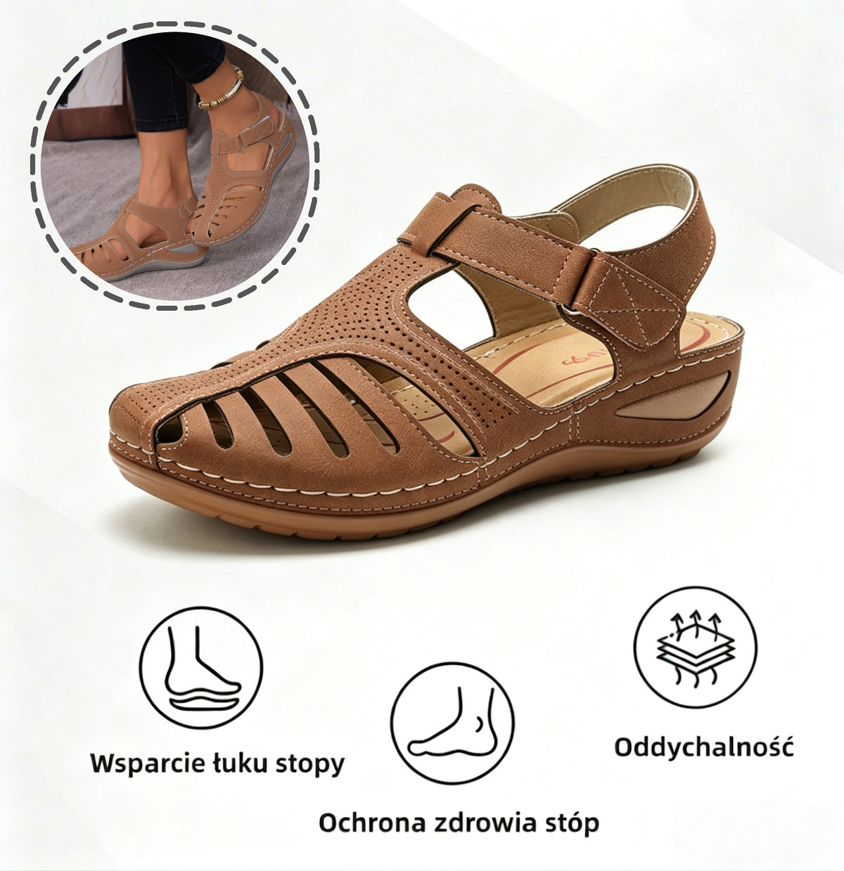 🎉50% zniżki dzisiaj - Nie przegap! ⏰✅Wsparcie łuku stopy✅Wygodne i bezbolesne chodzenie✅Ergonomiczna konstrukcja