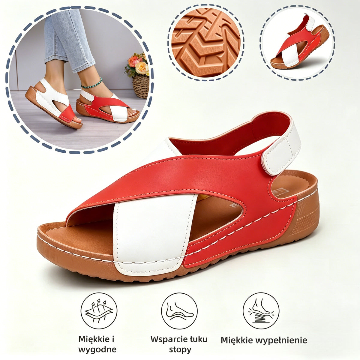 🎉50% zniżki dzisiaj - Nie przegap! ⏰✅Wsparcie łuku stopy✅Wygodne i bezbolesne chodzenie✅Ergonomiczna konstrukcja