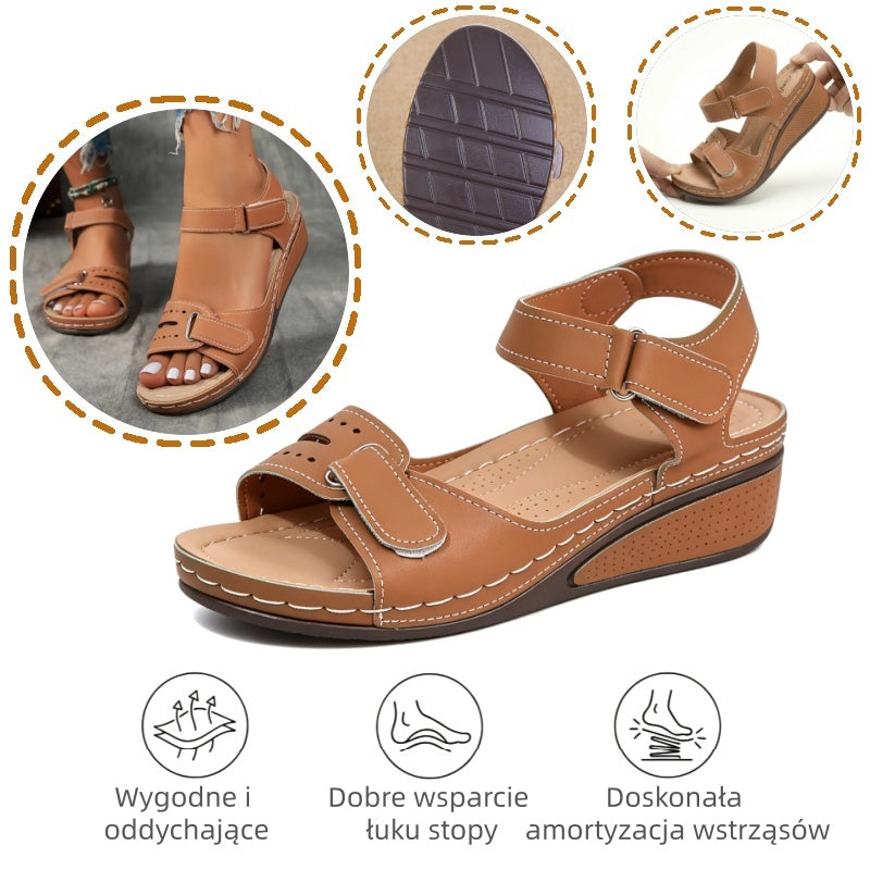 🔥 Ograniczona czasowo zniżka 50%! Letnie sandały ortopedyczne – ergonomiczne, wygodne i oddychające, które łagodzą ból. ✅