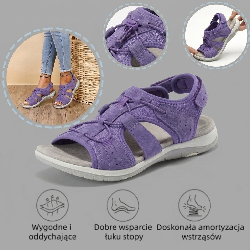 🔥 Ograniczona czasowo zniżka 50%! Letnie sandały ortopedyczne – ergonomiczne, wygodne i oddychające, które łagodzą ból. ✅