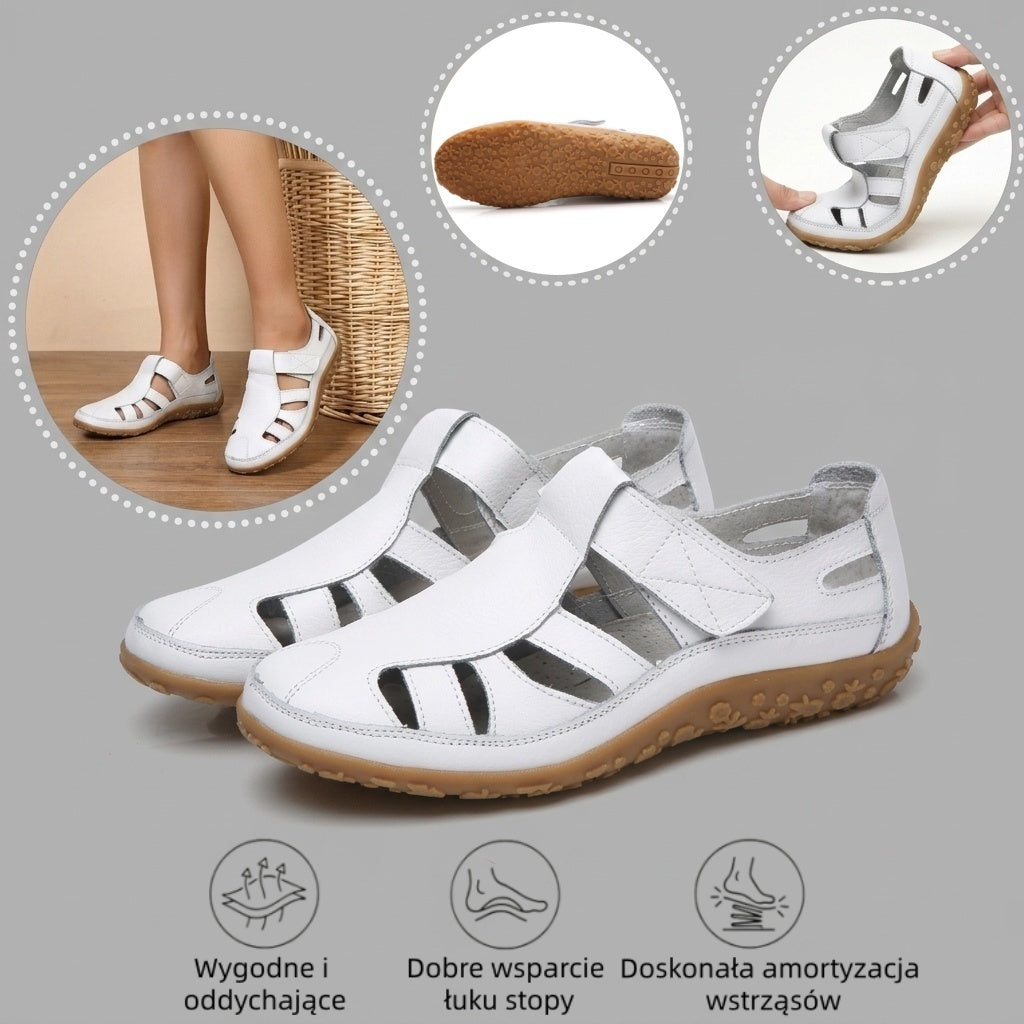 🔥 Ograniczona czasowo zniżka 50%! Letnie sandały ortopedyczne – ergonomiczne, wygodne i oddychające, które łagodzą ból. ✅