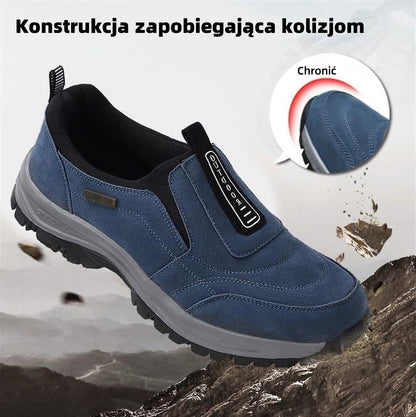 (🔥50% zniżki dzisiaj - nie przegap!)flemat® - Męskie buty ortopedyczne z amortyzacją ✅ Pożegnaj ból stóp i ciesz się całodziennym komfortem!