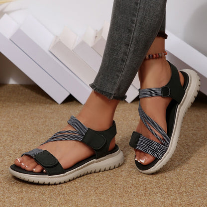 🔥Specjalna oferta letnia: klasyczne sandały ortopedyczne na lato, łączące wsparcie i oddychalność - ergonomicznie zaprojektowane wsparcie łuku stopy, regulowana szerokość i pochlebne linie nogawek.