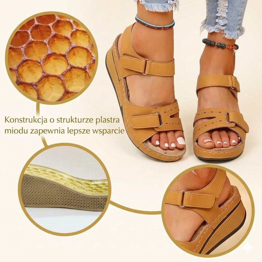 ⏰Ograniczona czasowo promocja z obniżką o połowę🔥Letnie sandały ortopedyczne ✅Wsparcie łuku stopy ✅Wygodne i bezbolesne chodzenie ✅Ergonomiczna konstrukcja