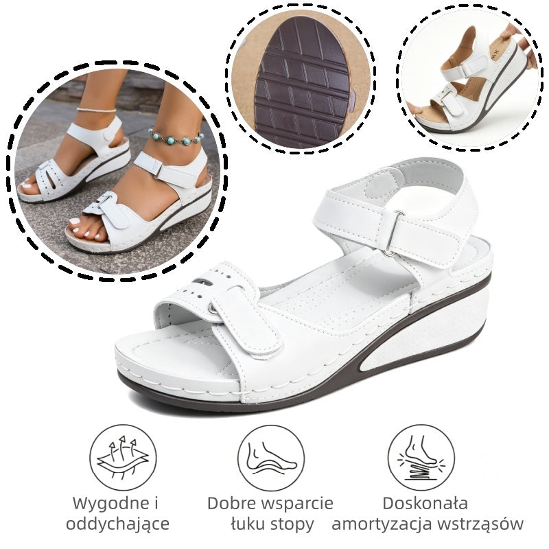 🔥 Ograniczona czasowo zniżka 50%! Letnie sandały ortopedyczne – ergonomiczne, wygodne i oddychające, które łagodzą ból. ✅