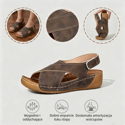 🔥 Ograniczona czasowo zniżka 50%! Letnie sandały ortopedyczne – ergonomiczne, wygodne i oddychające, które łagodzą ból. ✅