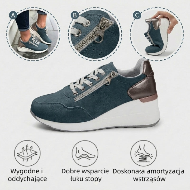 🔥 50% zniżki tylko dziś! Nie przegap! ⏰ Ergonomicznie zaprojektowane buty ortopedyczne – zapewniają naturalne wsparcie łuku stopy 👞 Skutecznie łagodzą ból stóp