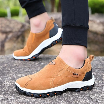 Buty ortopedyczne |  flemat®Luksusowe, ergonomiczne buty ortopedyczne z włoskiego zamszu zapewniające miękkość i wygodę (pożegnaj ból stóp)