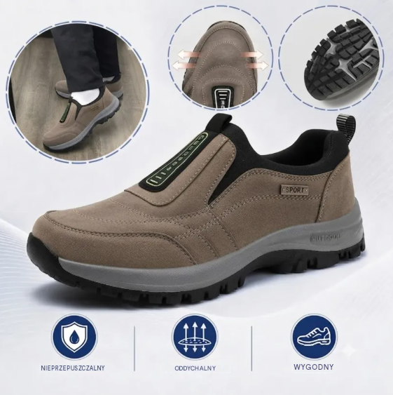 🔥50% zniżki dzisiaj – nie przegap! ⏰ Ergonomicznie zaprojektowane buty ortopedyczne – wsparcie łuku stopy 👞 Pozbądź się bólu stóp z łatwością – unisex