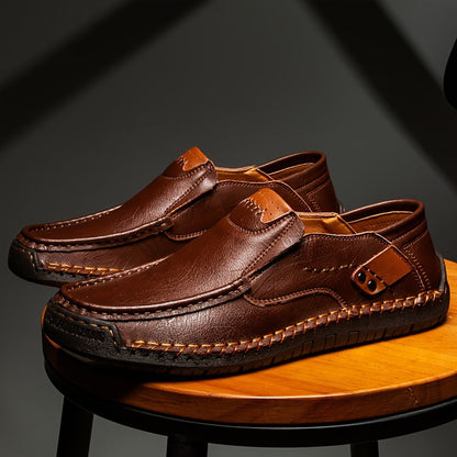 🔥Męskie buty ortopedyczne wykonane z australijskiej skóry cielęcej👞Szyte ręcznie✅Wygodne chodzenie, łagodzenie bólu✅Wodoodporne i antypoślizgowe✅