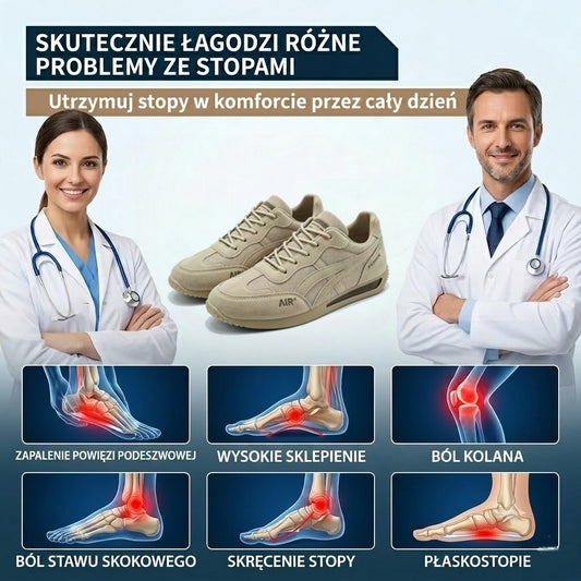 (🔥60% zniżki dzisiaj - nie przegap!) ⏰flemat® Ergonomiczna konstrukcja - Miękkie i wygodne buty ortopedyczne✅ Pożegnaj ból stóp i ciesz się całodziennym komfortem!