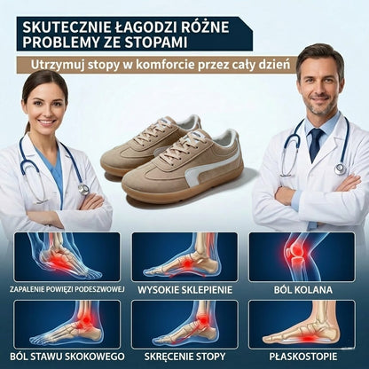 (🔥60% zniżki dzisiaj - nie przegap!) ⏰flemat® Ergonomiczna konstrukcja - Miękkie i wygodne buty ortopedyczne✅ Pożegnaj ból stóp i ciesz się całodziennym komfortem!