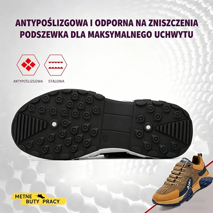 (🔥60% zniżki dzisiaj - nie przegap!) flemat® - Męskie buty ortopedyczne z amortyzacją ✅ Pożegnaj ból stóp i ciesz się całodziennym komfortem!