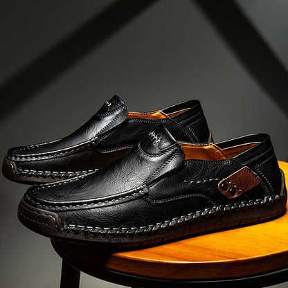🔥Męskie buty ortopedyczne wykonane z australijskiej skóry cielęcej👞Szyte ręcznie✅Wygodne chodzenie, łagodzenie bólu✅Wodoodporne i antypoślizgowe✅