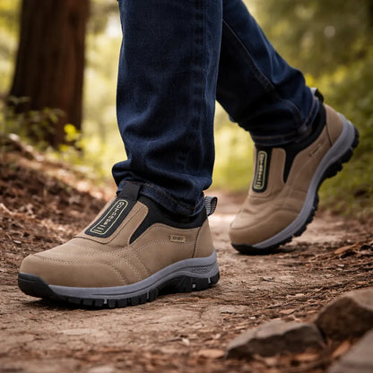 (🔥50% zniżki dzisiaj - nie przegap!)flemat® - Męskie buty ortopedyczne z amortyzacją ✅ Pożegnaj ból stóp i ciesz się całodziennym komfortem!