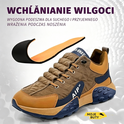 (🔥60% zniżki dzisiaj - nie przegap!) flemat® - Męskie buty ortopedyczne z amortyzacją ✅ Pożegnaj ból stóp i ciesz się całodziennym komfortem!