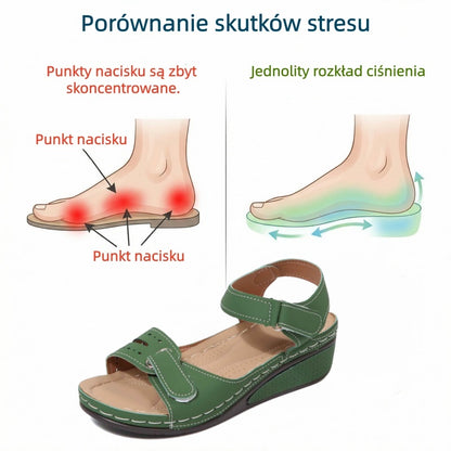 🔥 Ograniczona czasowo zniżka 50%! Letnie sandały ortopedyczne – ergonomiczne, wygodne i oddychające, które łagodzą ból. ✅