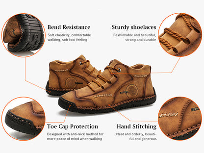 flemat®| Eleganckie i wygodne, ręcznie robione włoskie skórzane buty ✅ Wsparcie łuku stopy dla łatwiejszego chodzenia