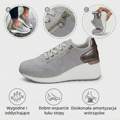 🔥 50% zniżki tylko dziś! Nie przegap! ⏰ Ergonomicznie zaprojektowane buty ortopedyczne – zapewniają naturalne wsparcie łuku stopy 👞 Skutecznie łagodzą ból stóp