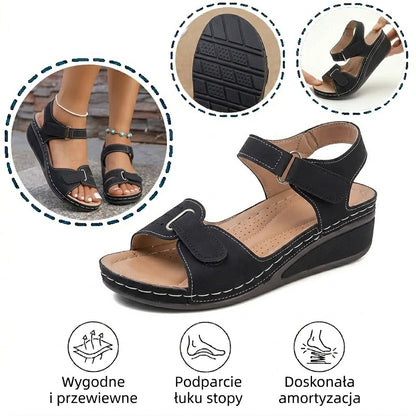 ⏰Ograniczona czasowo promocja z obniżką o połowę🔥Letnie sandały ortopedyczne ✅Wsparcie łuku stopy ✅Wygodne i bezbolesne chodzenie ✅Ergonomiczna konstrukcja