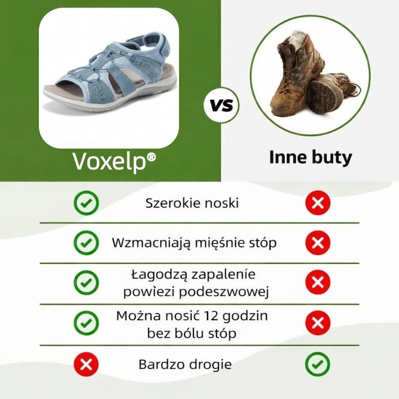🔥 Ograniczona czasowo zniżka 50%! Letnie sandały ortopedyczne – ergonomiczne, wygodne i oddychające, które łagodzą ból. ✅