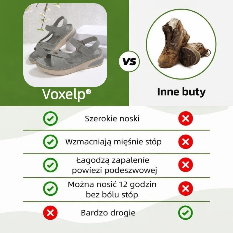 🔥 Ograniczona czasowo zniżka 50%! Letnie sandały ortopedyczne – ergonomiczne, wygodne i oddychające, które łagodzą ból. ✅