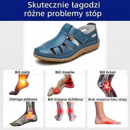 🔥 Ograniczona czasowo zniżka 50%! Letnie sandały ortopedyczne – ergonomiczne, wygodne i oddychające, które łagodzą ból. ✅