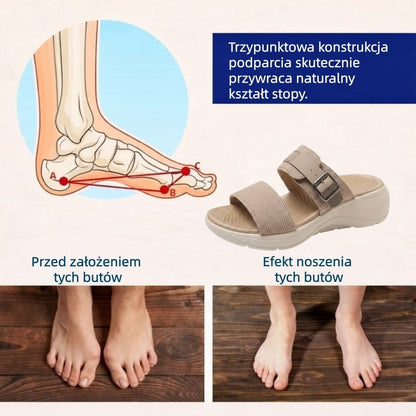 🔥 Ograniczona czasowo zniżka 50%! Letnie sandały ortopedyczne – ergonomiczne, wygodne i oddychające, które łagodzą ból. ✅
