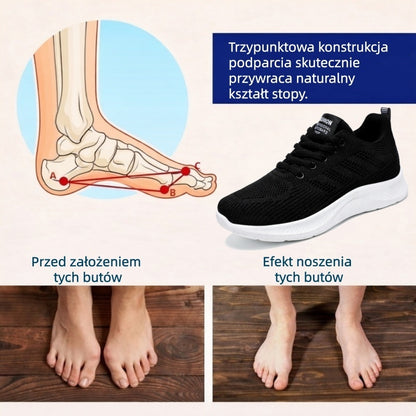 🔥 50% zniżki tylko dziś! Nie przegap! ⏰ Ergonomicznie zaprojektowane buty ortopedyczne – zapewniają naturalne wsparcie łuku stopy 👞 Skutecznie łagodzą ból stóp
