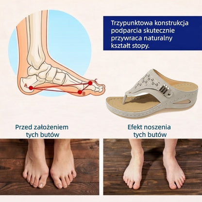 🔥 Ograniczona czasowo zniżka 50%! Letnie sandały ortopedyczne – ergonomiczne, wygodne i oddychające, które łagodzą ból. ✅