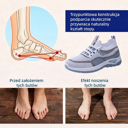 🔥 50% zniżki tylko dziś! Nie przegap! ⏰ Ergonomicznie zaprojektowane buty ortopedyczne – zapewniają naturalne wsparcie łuku stopy 👞 Skutecznie łagodzą ból stóp