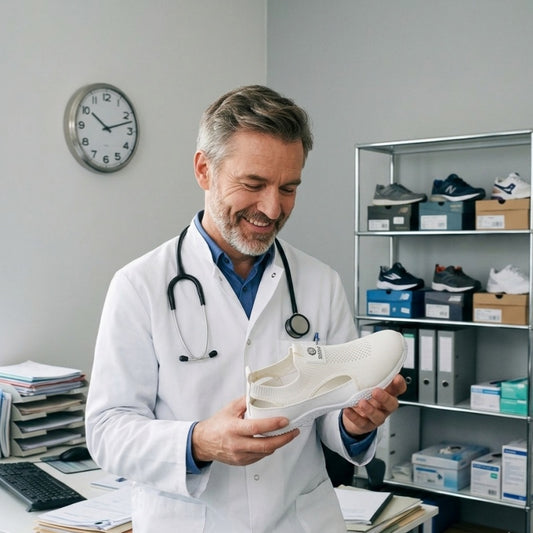 🔥 50% zniżki tylko dziś! Nie przegap! ⏰ Ergonomicznie zaprojektowane buty ortopedyczne – zapewniają naturalne wsparcie łuku stopy 👞 Skutecznie łagodzą ból stóp